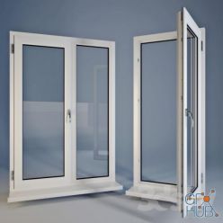 3D model Plastic windows (max, fbx)