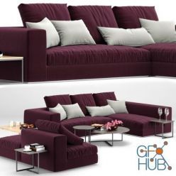 3D model Sofa Marea by Arketipo