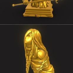 3D model Fate Grand Order Avenger Class and Alter Ego Class Chess Piece – 3D Print