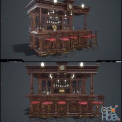 3D model Canopy Pub Bar PBR