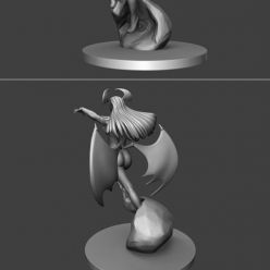 3D model Darkstalkers Morrigan – 3D Print