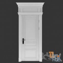 3D model The door to the classic style Domberg
