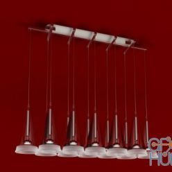 3D model Flos Fucsia 12 lamp by Achille Castiglioni