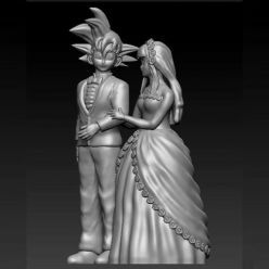 3D model Goku and Chichi – 3D Print