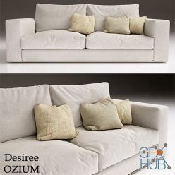 3D model Modern sofa Desiree OZIUM