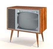 3D model Vintage TV receiver