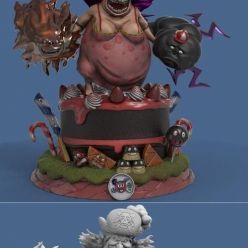 3D model Charlotte Lin Lin BigMom – 3D Print