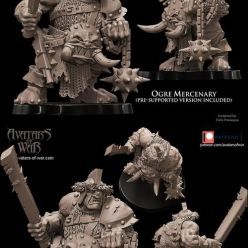 3D model Ogre Mercenary – 3D Print