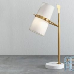 3D model Table lamp Yasmin by Arteriors