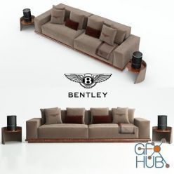3D model Bentley sofa Wellington