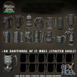 3D model Mythic Mugs – 3D Print