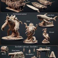 3D model ﻿Loot Studios - Ship Ahoy! March 2022 – 3D Print