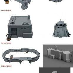 3D model Imperial Terrain - Star Wars – 3D Print