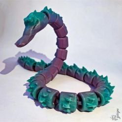 3D model ﻿Flexible Dragon to tame and 4 Bonuses – 3D Print