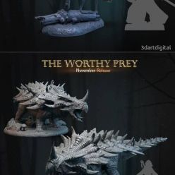 3D model 3DArtDigital - The Worthy Prey – 3D Print