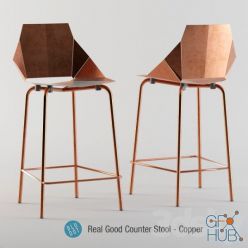 3D model Blu Dot Real Good Copper Stool