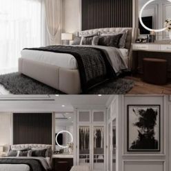 3D model Bedroom Scene By NguyenDucThuan