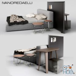 3D model Portland bed by Ivanoredaelli