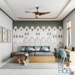 3D model Children Room By Duc Anh