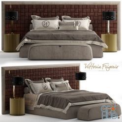 3D model Bed vittoria frigerio DURINI