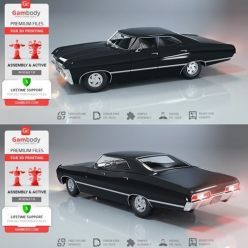 3D model Chevrolet Impala SS 1967 – 3D Print