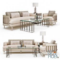 3D model Caracole furniture set vol.2