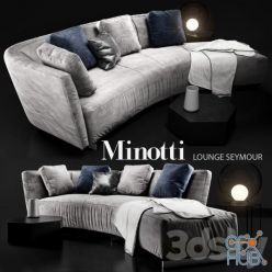 3D model Minotti LOUNGE SEYMOUR