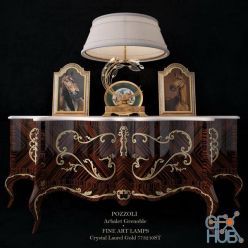 3D model Pozzoli Arbalet Grenoble + Fine Art Lamps