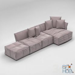 3D model Sofa-Seat-03