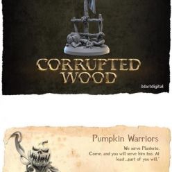 3D model Pumpkin Warrior – 3D Print