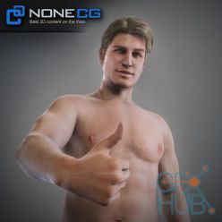 3D model NoneCG – Animated Males Tom & Brian V2