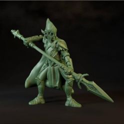 3D model Elven Spearman – 3D Print
