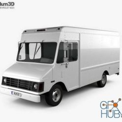 3D model Chevrolet P30 Van 1995 car