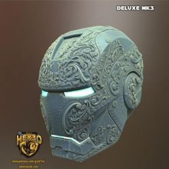 3D model Ironman M3k Deluxe Helm – 3D Print