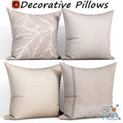 3D model Decorative pillows set 116