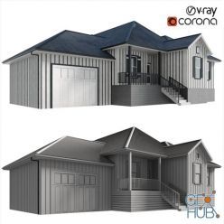 3D model Cottage house