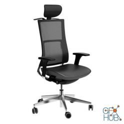 3D model Violle 151 SFl Office Chair by Profim