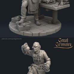 3D model Doctor Dr miniature – 3D Print