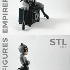 3D model Catwoman - Empire Figures – 3D Print