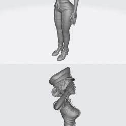 3D model Army Girl – 3D Print