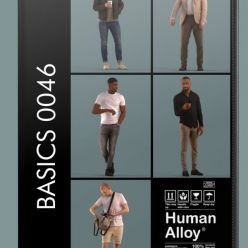 3D model Human Alloy Basics 0046 – 3D people