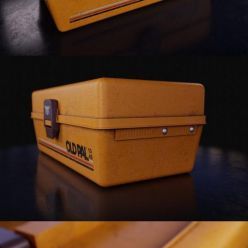 3D model Vintage Tackle Box