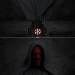 3D model Darth Maul Bust Star Wars – 3D Print