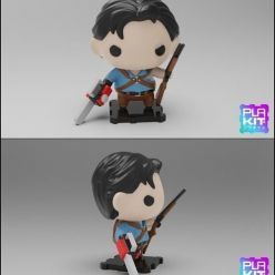 3D model Evil Dead ASH – 3D Print