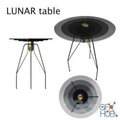 3D model Lunar Table