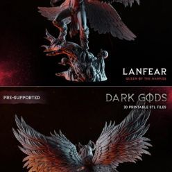 3D model Lanfear The Harpy Queen – 3D Print