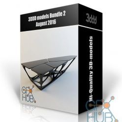 3D model 3DDD/3Dsky models – Bundle 2 August 2016