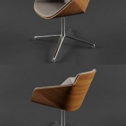 3D model Allermuir Phoulds Chair