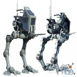 3D model Star Wars AT-RT Walker