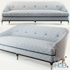 3D model Sofa Carnelian by Baker